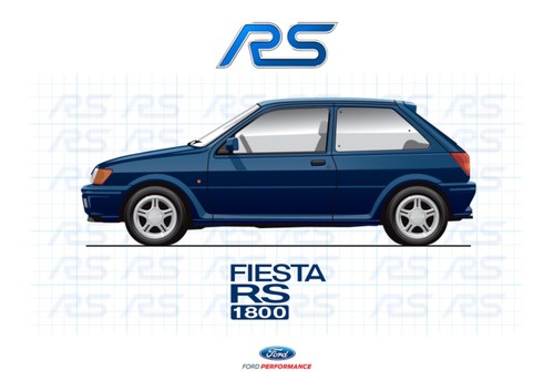 Ford fiesta rs1800 classic car - rs1800,