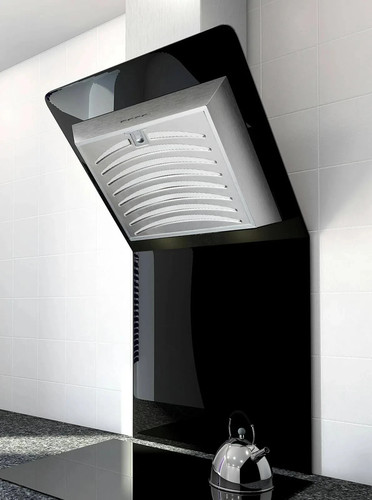 60cm angled black glass - 60cm,