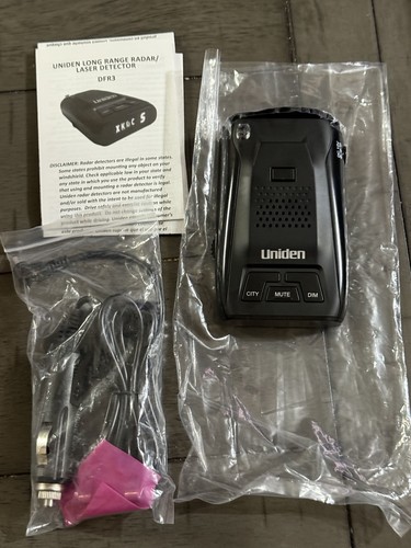 Uniden dfr3 radar detector - radar,