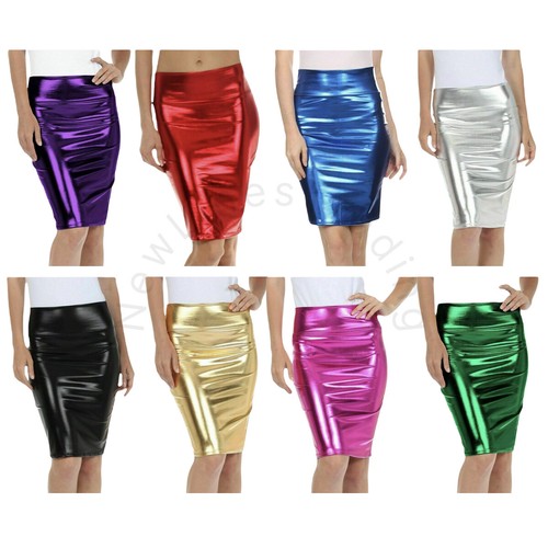 Women ladies metallic shiny - women's,