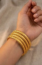 Ethnic Bangles 22k Gold Plated