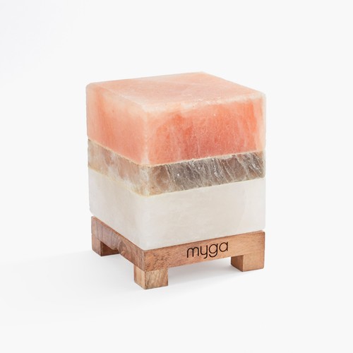 Myga cube himalayan salt - myga, lamp