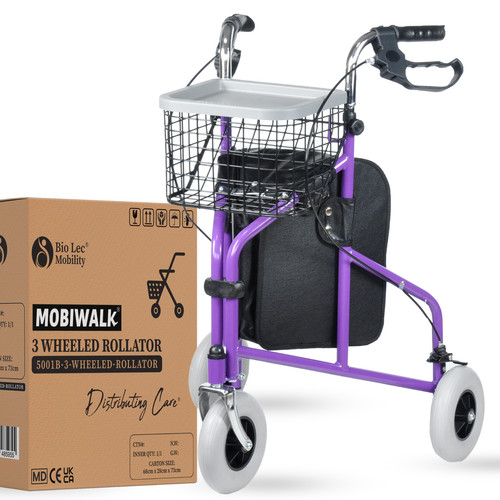 Lightweight wheeled rollator - lightweight, 3