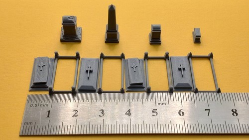 Gauge 1 148 monuments - 12,