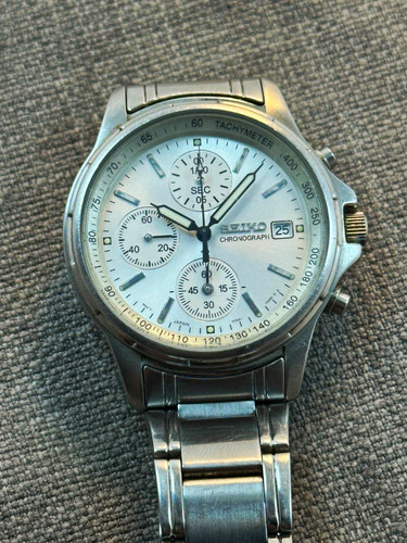 Seiko quartz chronograph - quartz,