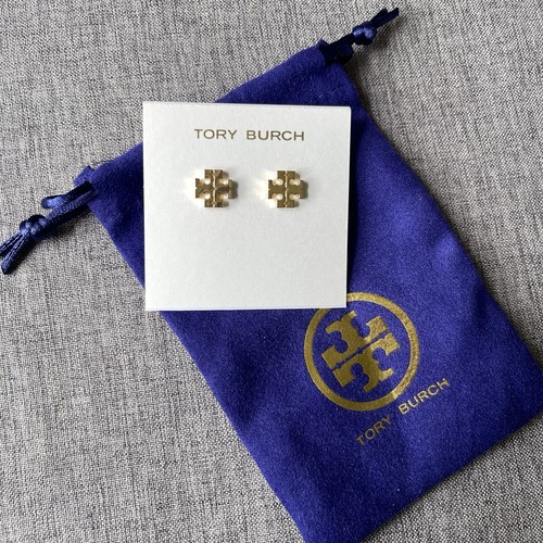 Tory burch faux gold earrings - tory,