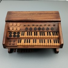 Vintage Wooden Piano Music Box