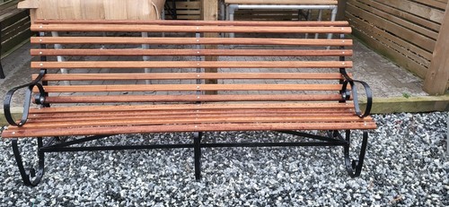 Antique wrought iron - iron, garden