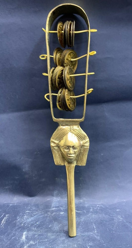 Rare copper sistrum - copper,