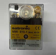 Satronic MMI 810.1 Burner