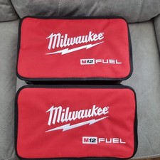 Milwaukee M12 Fuel Soft Case Bag 14"x9"x4" X2