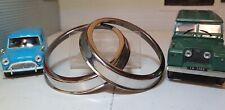 L488 L594 Stainless Steel Chrome Rings Lucas Lights Land Rover Series 1 2 2a x2