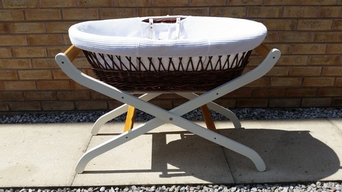 Mothercare moses basket with - mothercare,