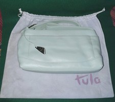 VINTAGE! NEW WITH DUSTBAG! TULA ~ GENUINE MINT GREEN LEATHER SMALL SHOULDER BAG