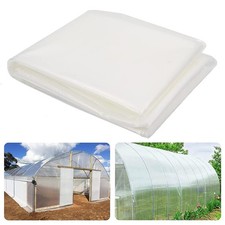 WAIZHIUA 2m x 3m Heavy Duty Polythene Sheeting 125Mu/500g Extra Thick Plastic