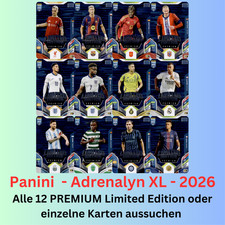 Panini FIFA 365 Adrenalyn XL Card 2026 PREMIUM Limited Edition Pick Cards