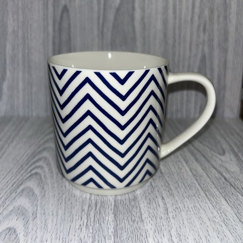 Waitrose home blue chevron - blue,