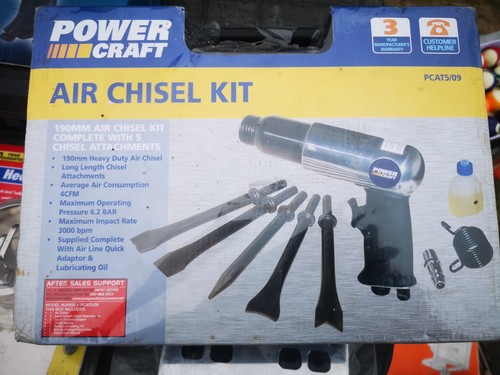 Powercraft air chisel - air, new