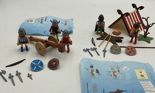 Playmobil viking camp 3157 and - viking,