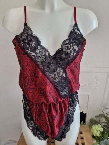Vintage ann summers satin red - vintage,