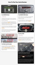 FORD RADIO STEREO CODE UNLOCK