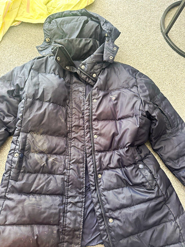 Gant navy hooded puffer - hooded,