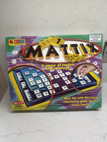 Mattix strategy tactics 2001 - mattix,