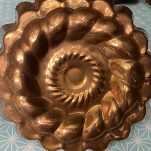 Large vintage copper jelly - vintage,