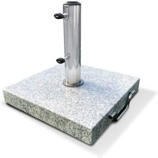 Granite 25kg Parasol Base with Wheels and Handle