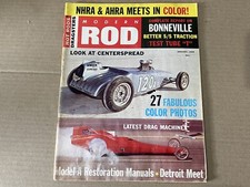 Modern Rod Vintage Magazine Muscle Car Hot Rod Jan. 1965 Don Garlits GT00776
