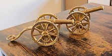 Brass Cannons. Pair