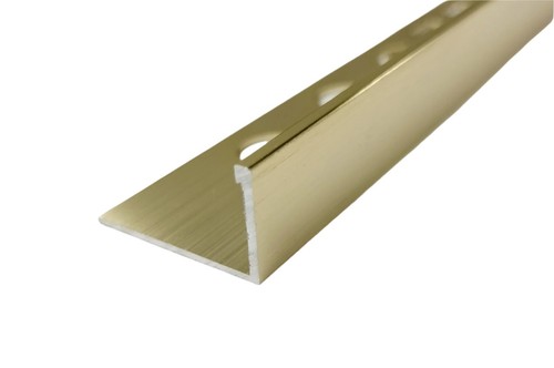 Brushed gold metal 10mm - 10,