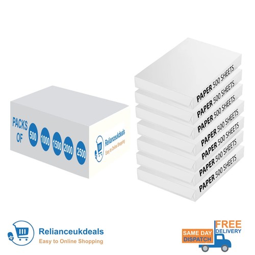 White paper printer copier - white,