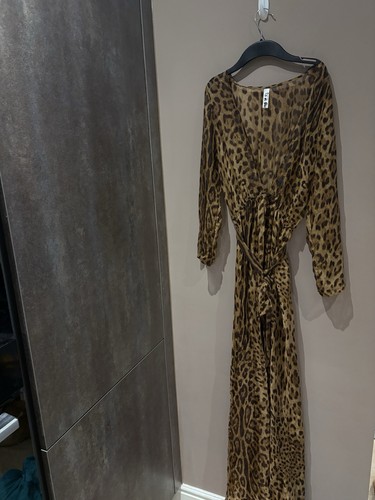 Rat and boa leopard maxi - and, front