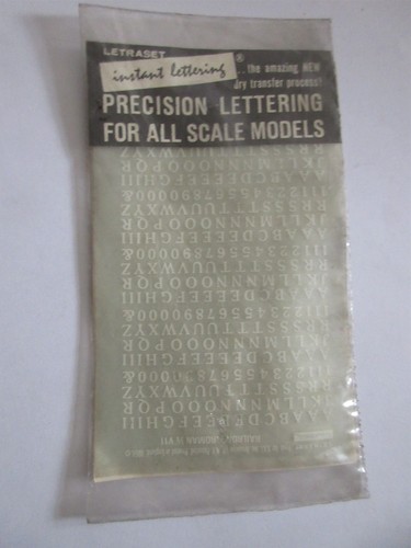 Letraset instant lettering - letraset,