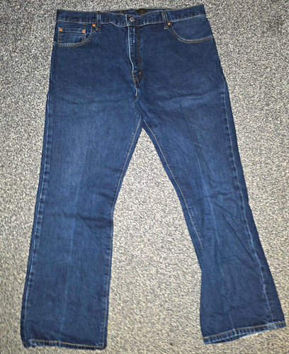 Levi 517 bootcut blue denim - levi's,