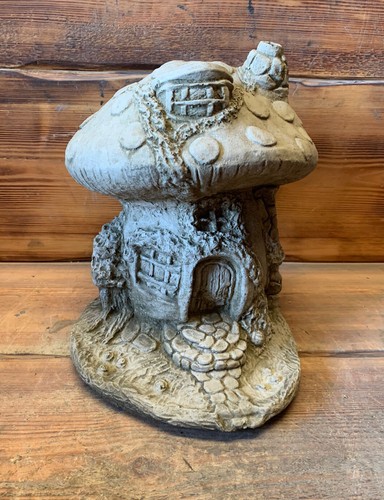 Stone garden mushroom - garden, fairy
