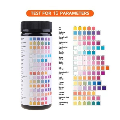 Total water hardness test - water,