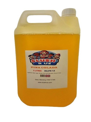 Pina colada slush puppy - colada,