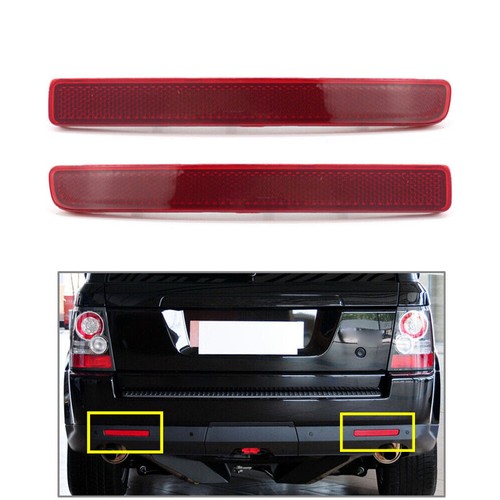 2pcs rear bumper reflector - bumper,