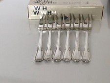 BOXED SET OF 6 SILVER PLATED