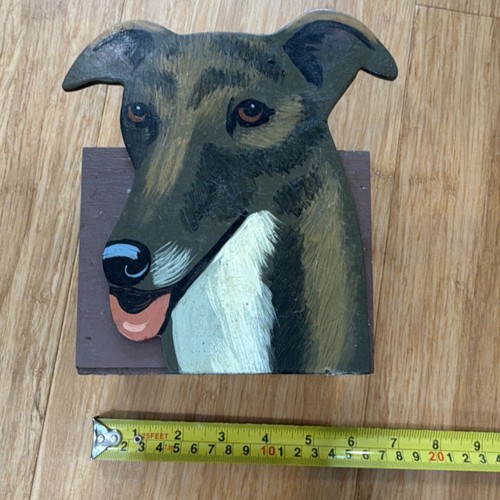 Hand painted wooden - hand,