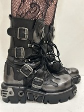 NEW ROCK Reactor Black Silver