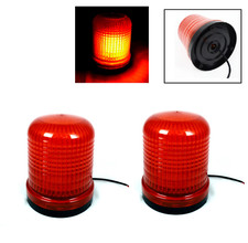 2x Rotating Emergency LED