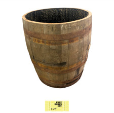 Genuine Half Oak Wine Barrel