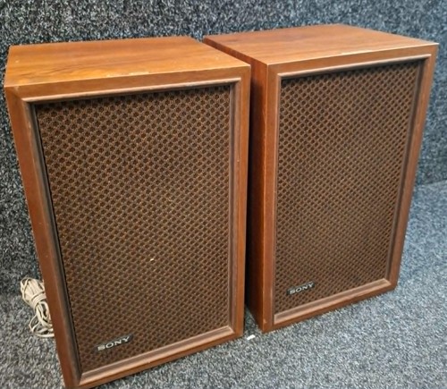 Vintage sony 510 bookshelf - vintage, ss-510