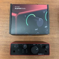 Focusrite Scarlett Solo 4th