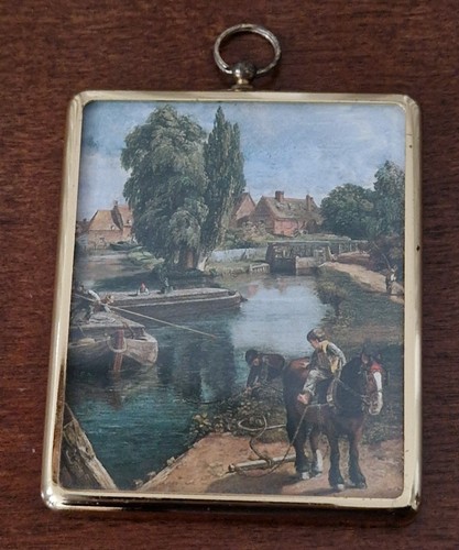 Peter bates miniature framed - bates,