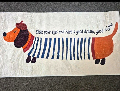 Dachshund dog novelty door - door, mat