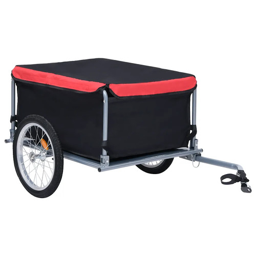 Walplus bike trailer black red - bike,